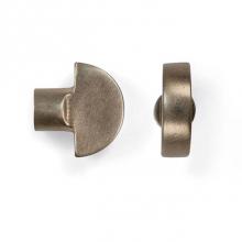 Sun Valley Bronze P-1250MB-TPC/P-F1250MB-TPC - 3'' x 21 1/2'' Fleur de Lis mortise bolt plate w/turn piece.