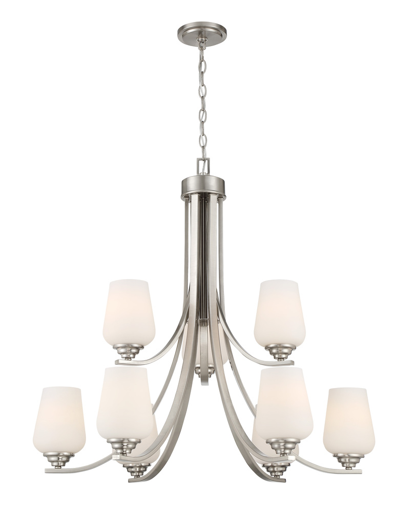 9 LIGHT CHANDELIER FIXTURE