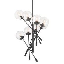 Minka-Lavery 2748-66A - 8 LIGHT PENDANT FIXTURE IN METAL