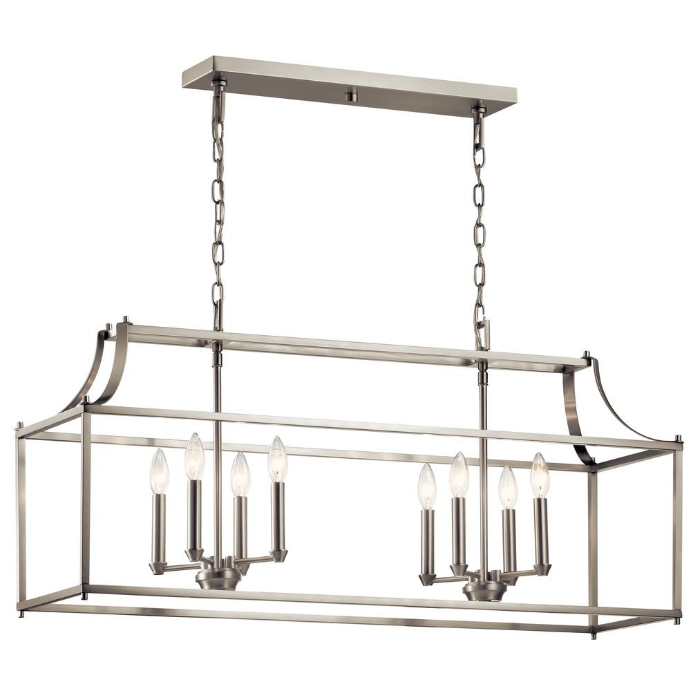 Linear Chandelier 8Lt