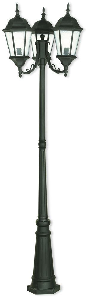 3 Light TBK Outdoor Post Light