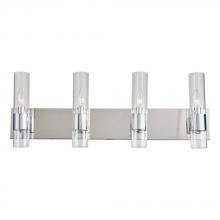 Avista Lighting Inc A2504CH - Avista Core 30" 4-Light Vanity Wall Light Chrome