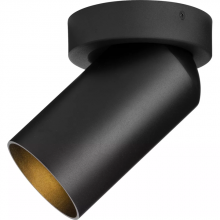  P550140-031 - 3" Black Surface Mount Modern Adjustable Cylinder