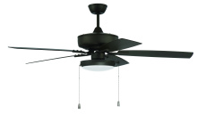 Craftmade OP119ESP5 - 52" Outdoor Pro Plus Ceiling Fan w/Blades & LED White Slim Pan Light Kit