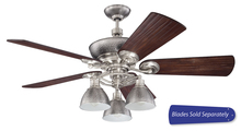 Craftmade TIM54BNK - 54" Ceiling Fan w/Light Kit, Blade Options