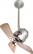  BD-BN-WD - Bianca Direcional ceiling fan in Brushed Nickel finish with solid sustainable mahogany wood blades