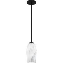 Quoizel FOG1505MBK - Fogel 1-Light Matte Black Mini Pendant