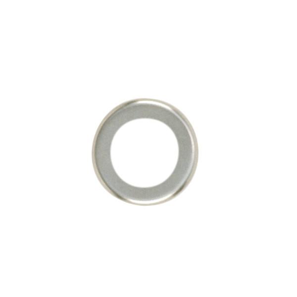 Steel Check Ring; Curled Edge; 1/4 IP Slip; Unfinished; 1-1/2" Diameter