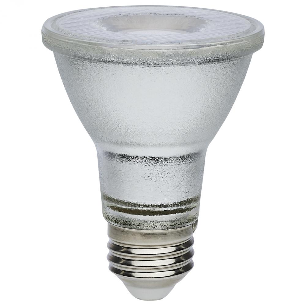 7 Watt Econo LED PAR20; 4000K; 35 Degree Beam Angle; Medium Base; 120-277 Volt; Silver Finish