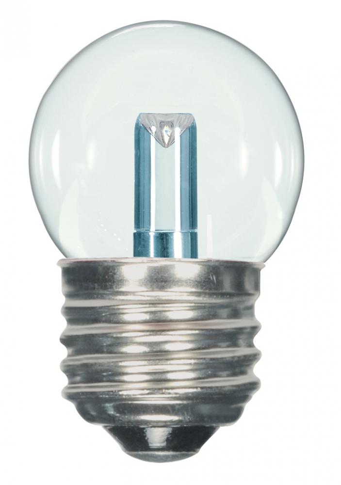 1.2 Watt LED; S11; Clear; 2700K; Medium base; 120 Volt; Carded