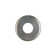 Satco Products Inc. 90/2073 - Steel Check Ring; Straight Edge; 1/8 IP Slip; Unfinished; 3-1/2" Diameter
