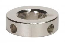 Satco Products Inc. 90/2534 - Shade Rings; 10 Gauge; 3/4" Diameter; 4 Hole Nickel Plated
