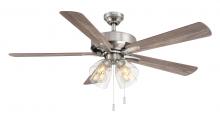  WR2028MB - Coldwater 52 Inch Indoor/Outdoor Smart Flush Mount Ceiling Fan