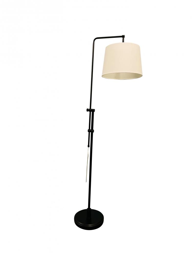 Crown Point Adjustable Downbridge Floor Lamp