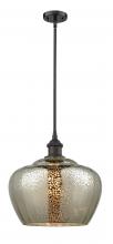  516-1S-OB-G96-L - Fenton - 1 Light - 11 inch - Oil Rubbed Bronze - Mini Pendant