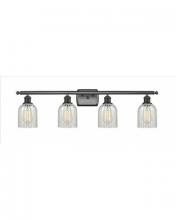 Innovations Lighting 516-4W-BK-G2511 - Caledonia - 4 Light - 35 inch - Matte Black - Bath Vanity Light