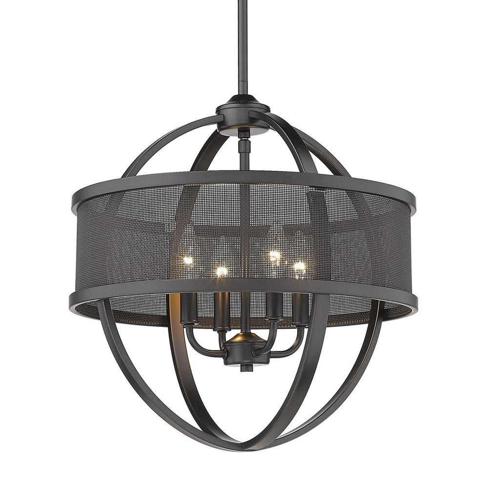 colson 4 light chandelier