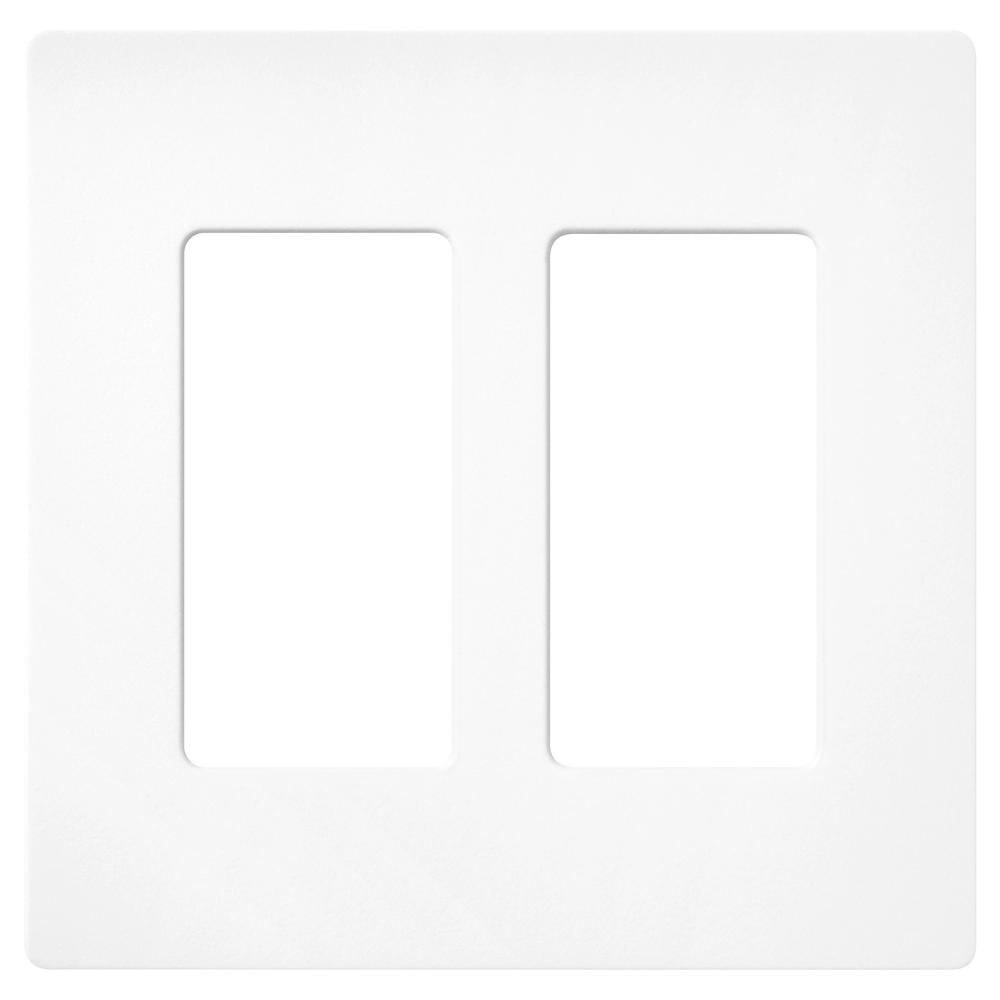 SATIN WALLPLATE 2G BW