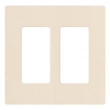 Lutron Electronics CW-2-LA - CLARO WALLPLATE 2 GNG LIGHT