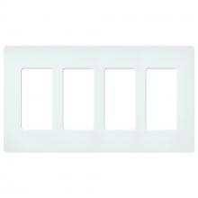 Lutron Electronics SC-4-GL - SATIN WALLPLATE 4G GL