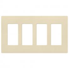 Lutron Electronics SC-4-SD - SATIN WALLPLATE 4G SD