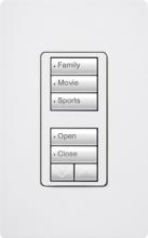 Lutron Electronics RRD-W1RLD-BI - RADIORA2 1RLD WALL KEYPAD BISCUIT