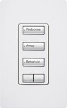 Lutron Electronics RRD-W3BSRL-IV - RA2 3BSRL WALL KEYPAD IVORY