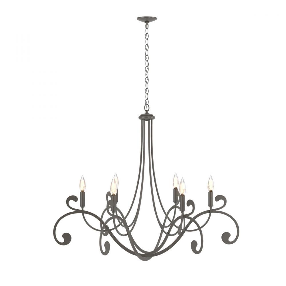 Bella 6 Arm Chandelier