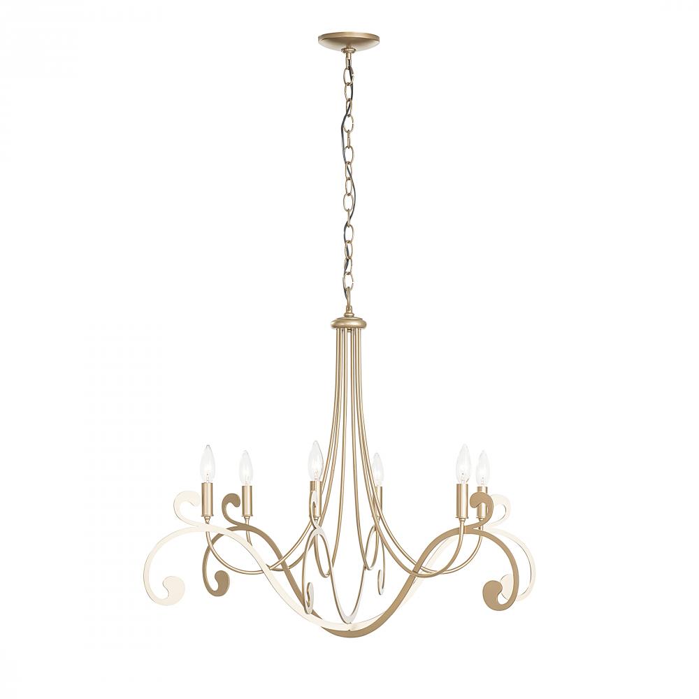 Bella 6 Arm Chandelier