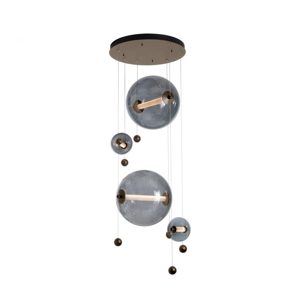 Abacus 4-Light Round LED Pendant