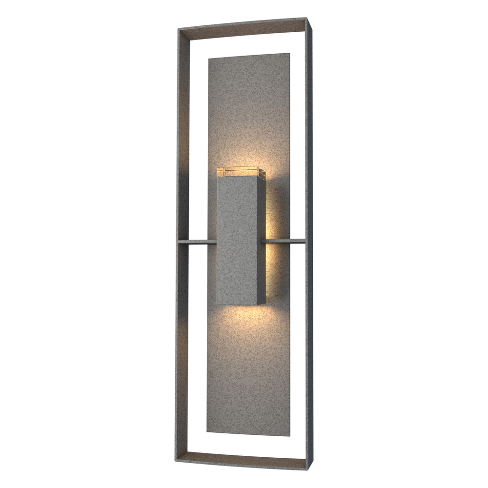 Shadow Box Tall Outdoor Sconce