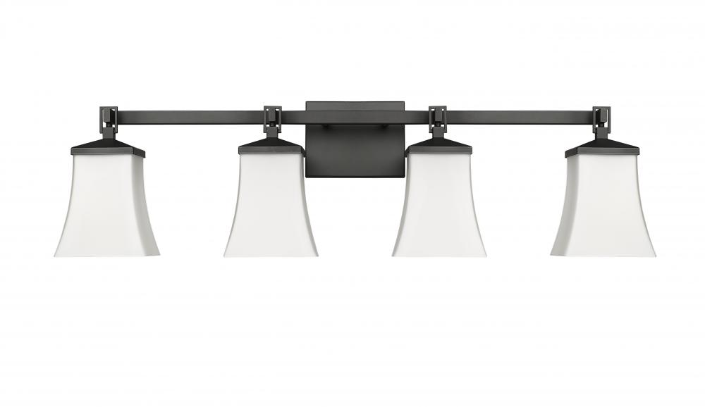 Sonorra 4-Light Vanity Matte Black