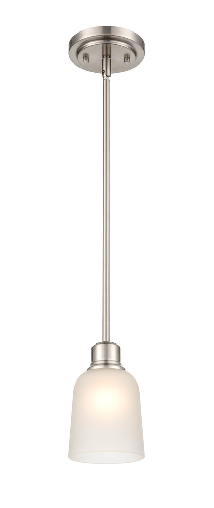 Amberle 1-Light Pendant light Brushed Nickel