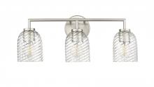 Millennium 22203-BN - Catania 3-Light Vanity Brushed Nickel