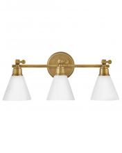  51183HB - Medium Adjustable Three Light Vanity