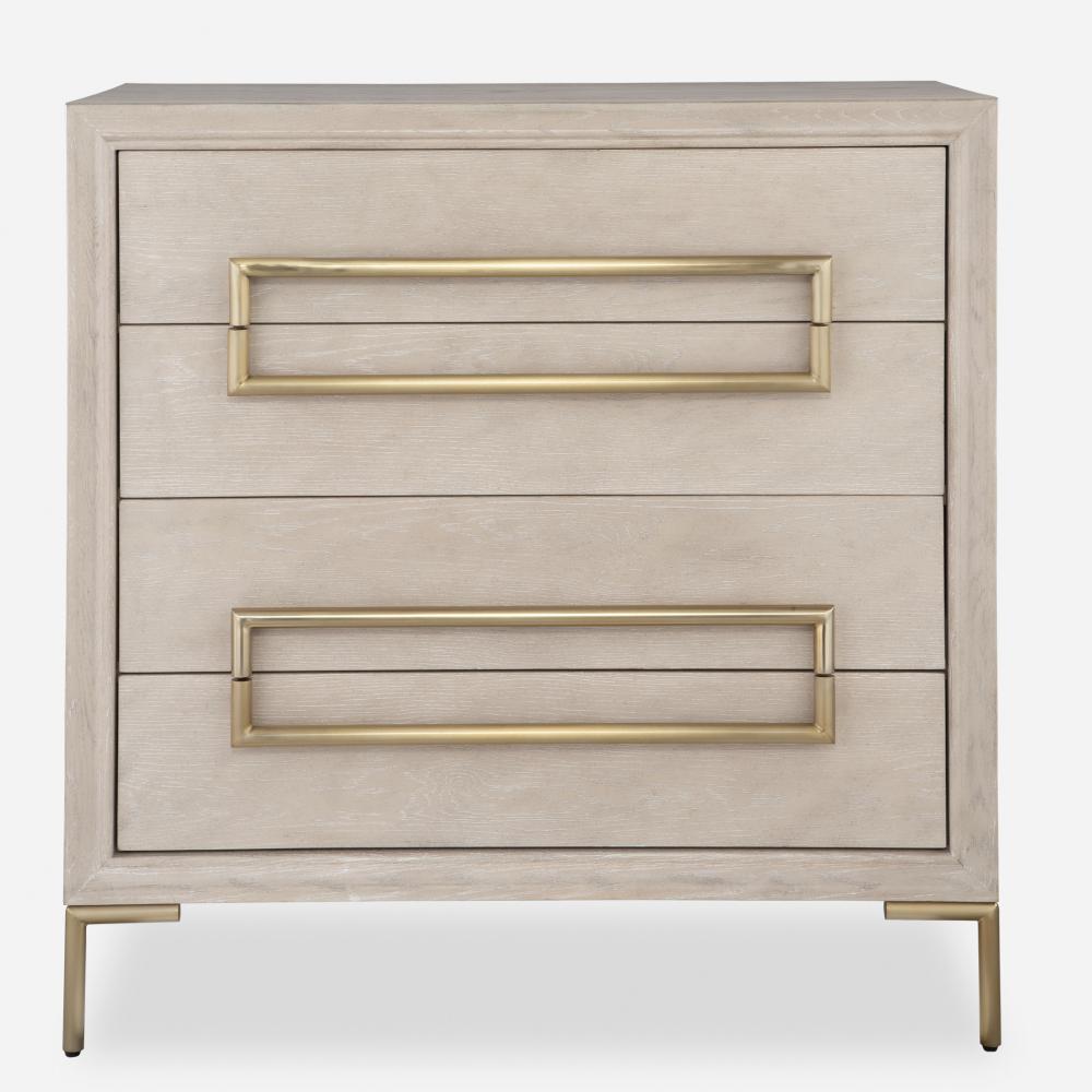 Alessia Light Oak Accent Chest