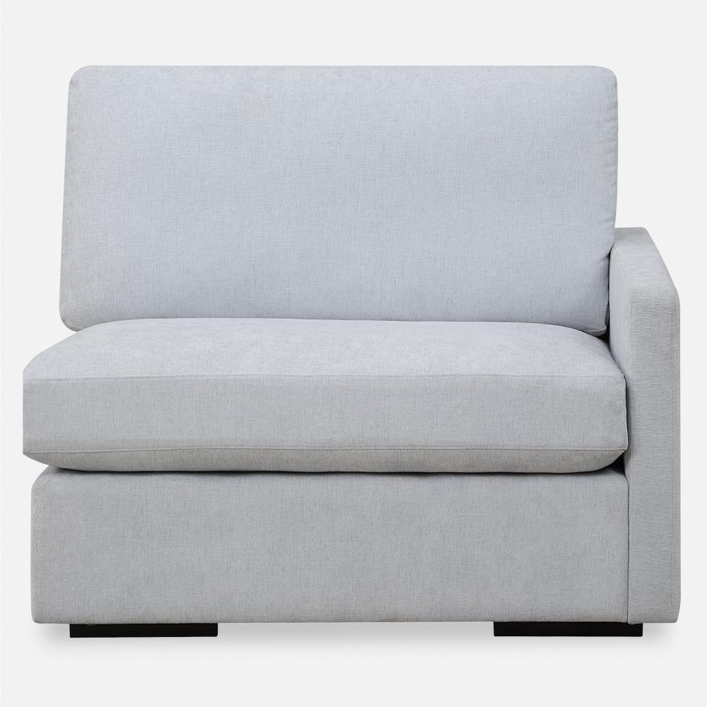 Refuge Cloud Blue Right Arm Facing Sofa