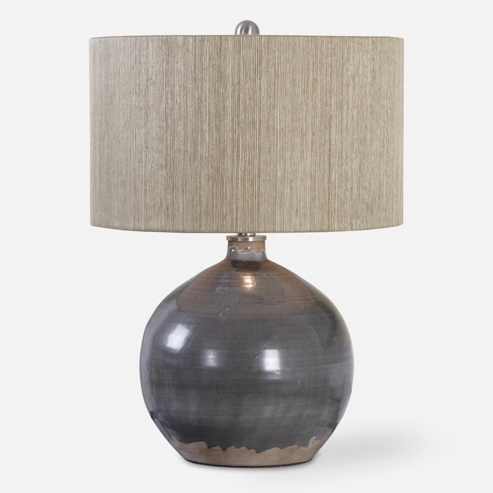 Uttermost Vardenis Gray Ceramic Lamp