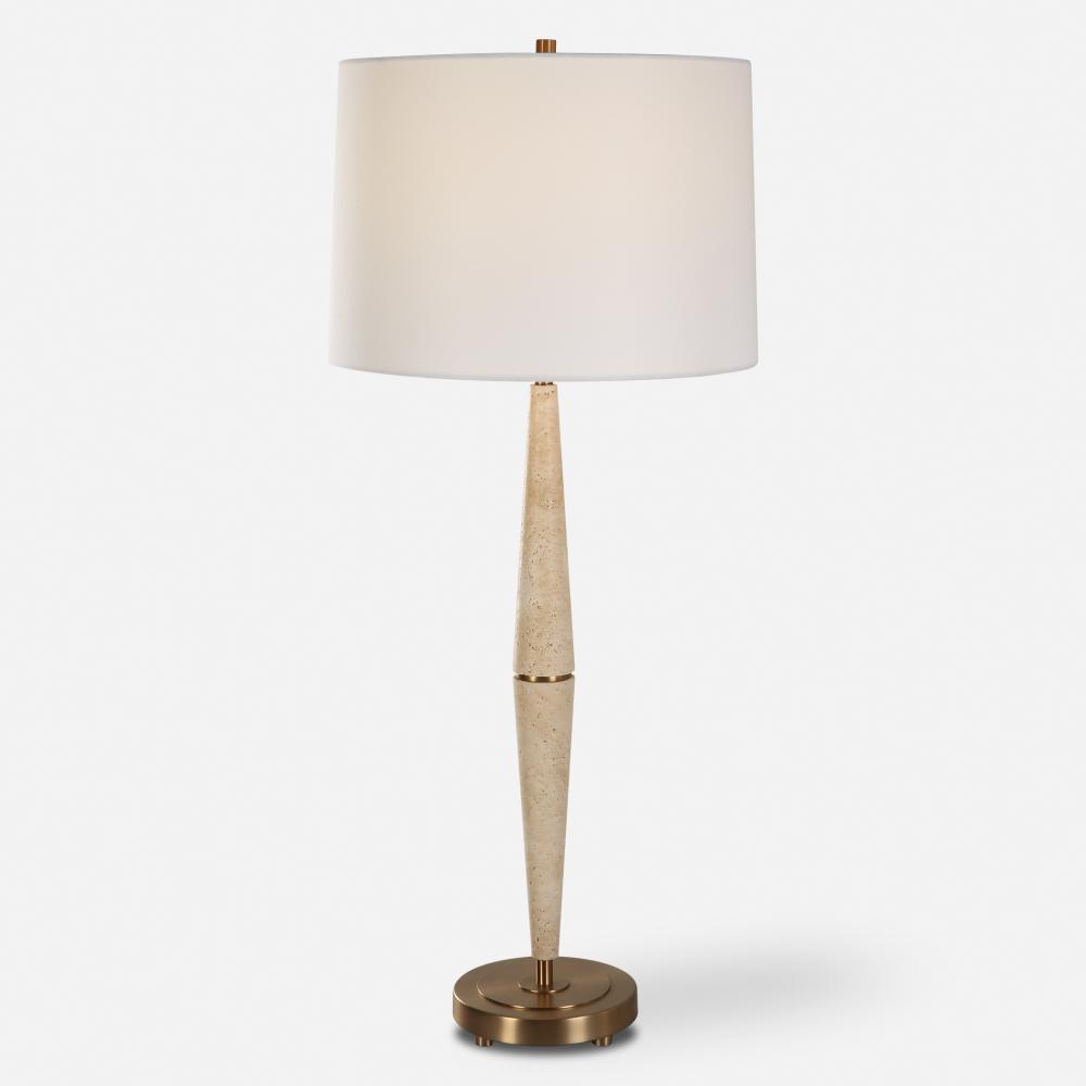 Palu Travertine Table Lamp