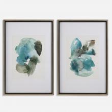 Uttermost 32291 - Blueprints Watercolor Prints, Set Of 2