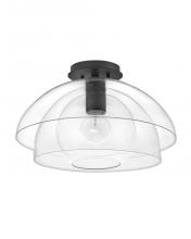 Hinkley 39061BLK - Medium Convertible Semi-flush Mount