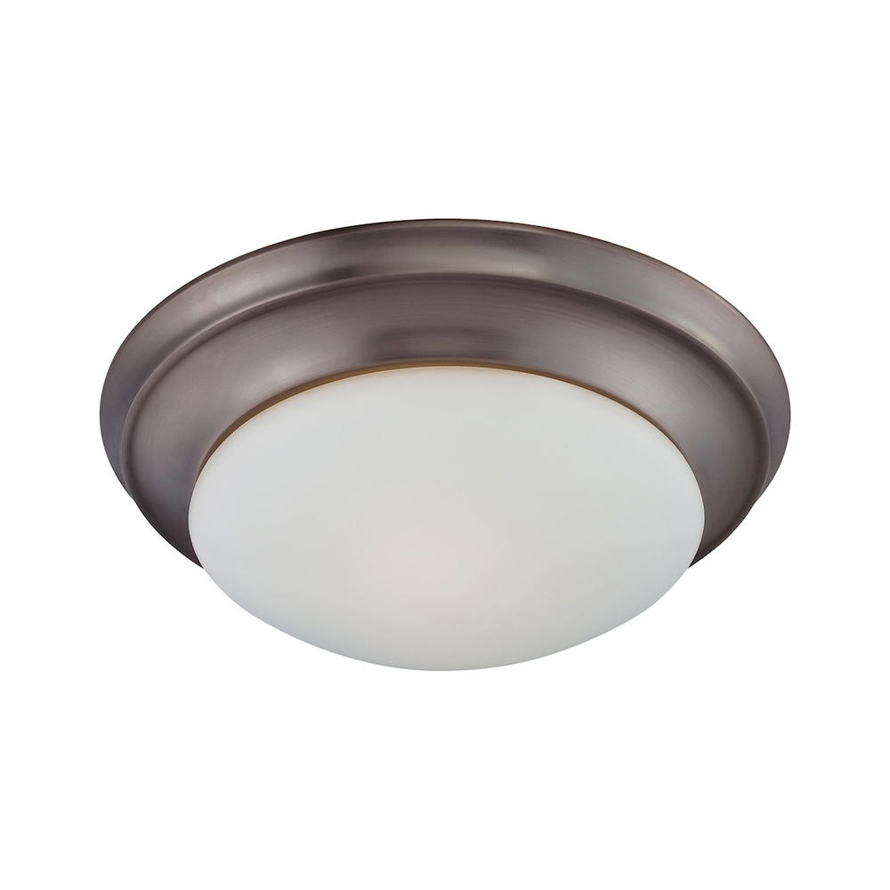 Thomas - Ceiling Essentials 15'' Wide 2-Light Flush Mount - Oil Rubbed Bronze