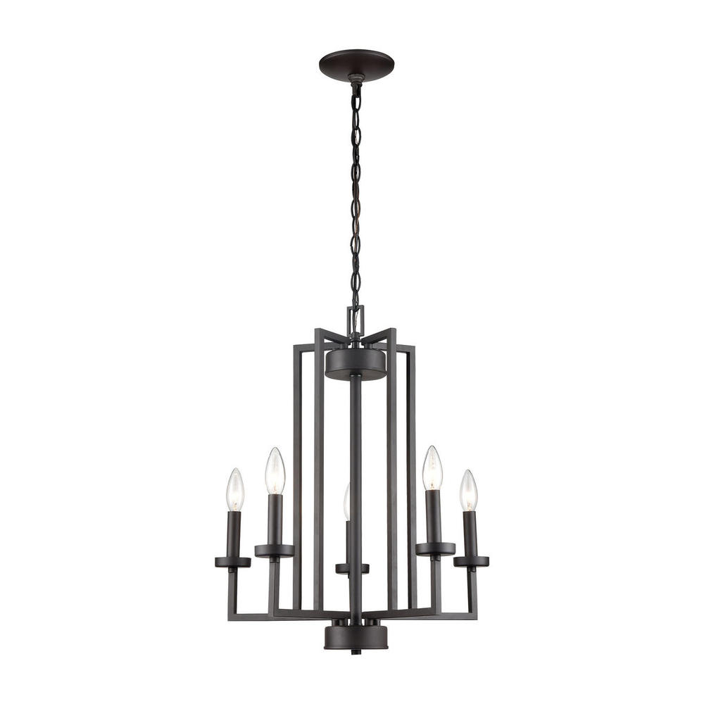 Thomas - West End 20'' Wide 6-Light Chandelier - Oil Rubbed Bronze