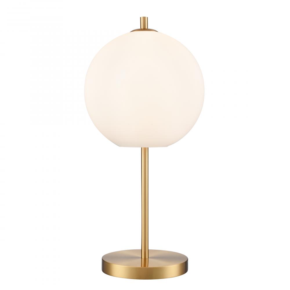 Orbital 22'' High 1-Light Table Lamp - Aged Brass