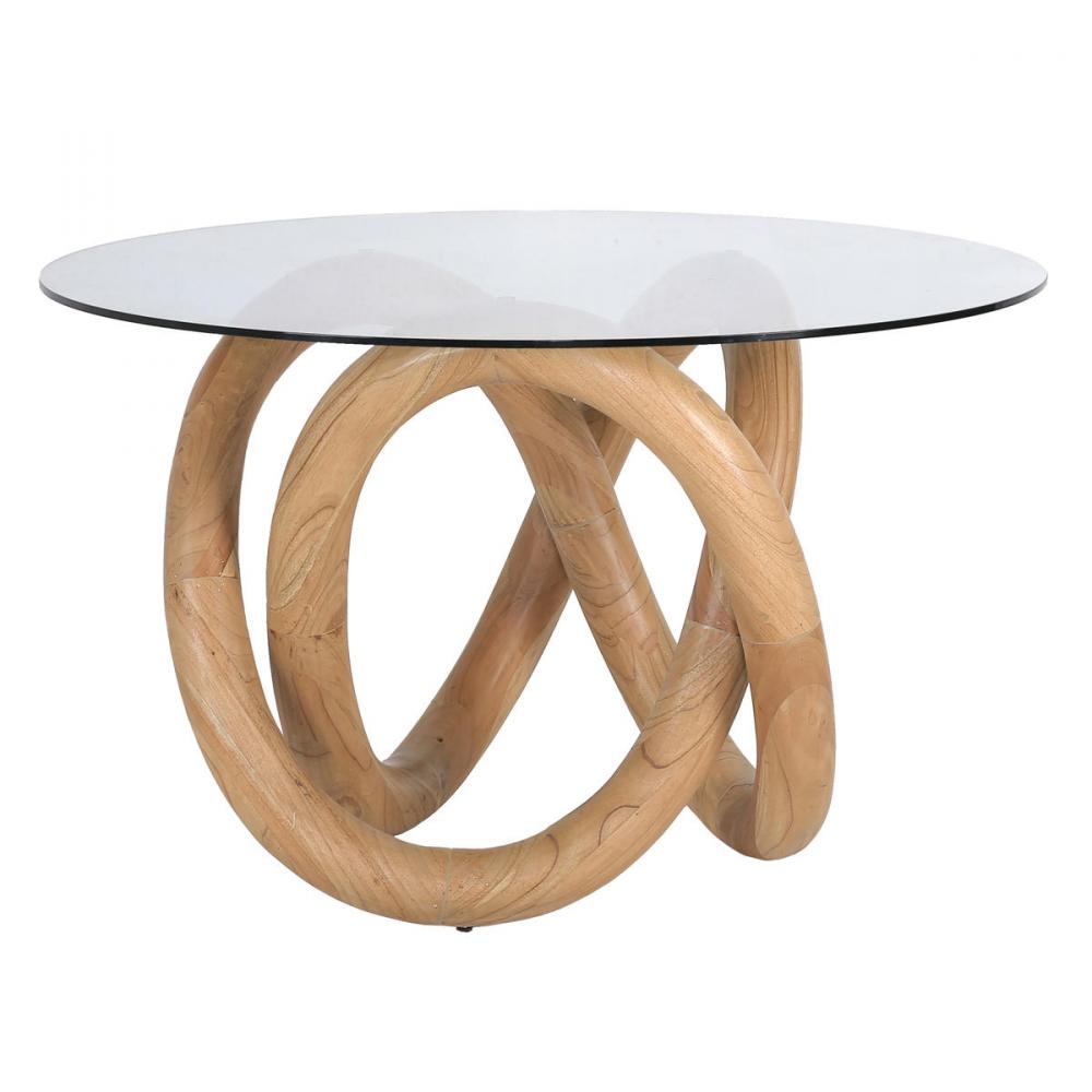 Knotty Dining Table - Natural