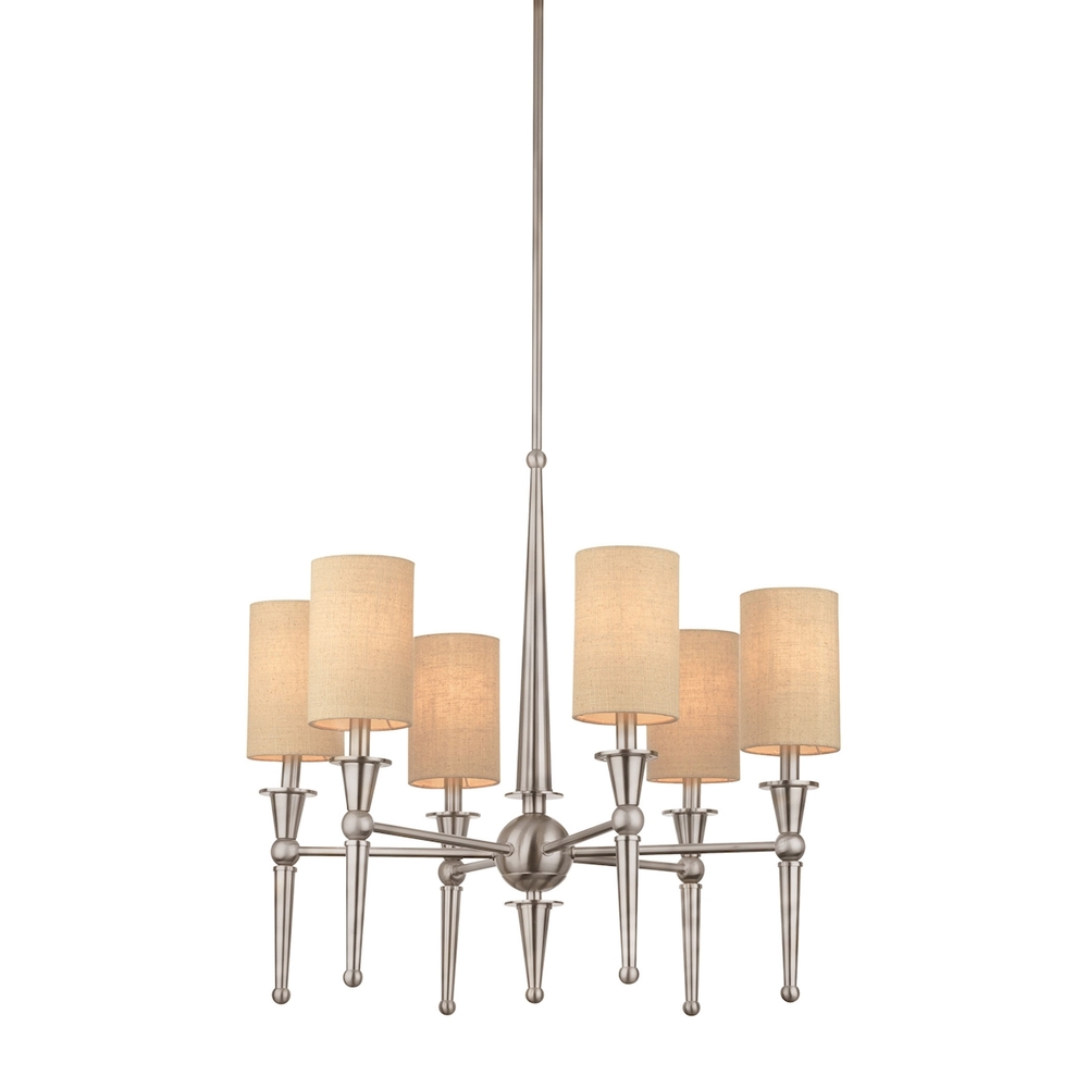 Thomas - Allure 6-Light Chandelier in Brushed Nickel