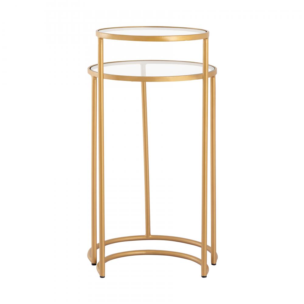 Marino Accent Table - Gold