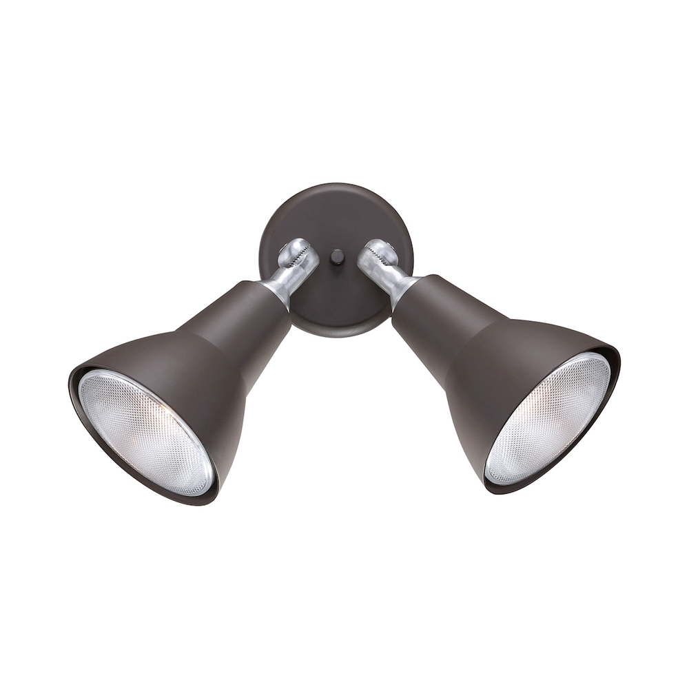 Thomas - Outdoor Essentials 11'' High 2-Light Outdoor Sconce - Black