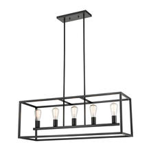 ELK Home CN150521 - Thomas - Williamsport 37'' Wide 5-Light Linear Chandelier - Oil Rubbed Bronze