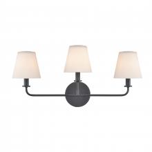 ELK Home EC90034/3 - Minerva 24'' Wide 3-Light Vanity Light - Matte Black